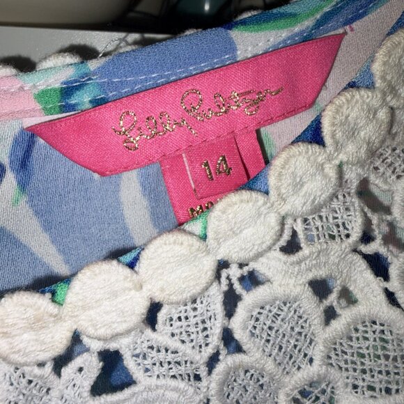 Lilly Pulitzer Nala Dress Size 14 - Picture 5 of 5